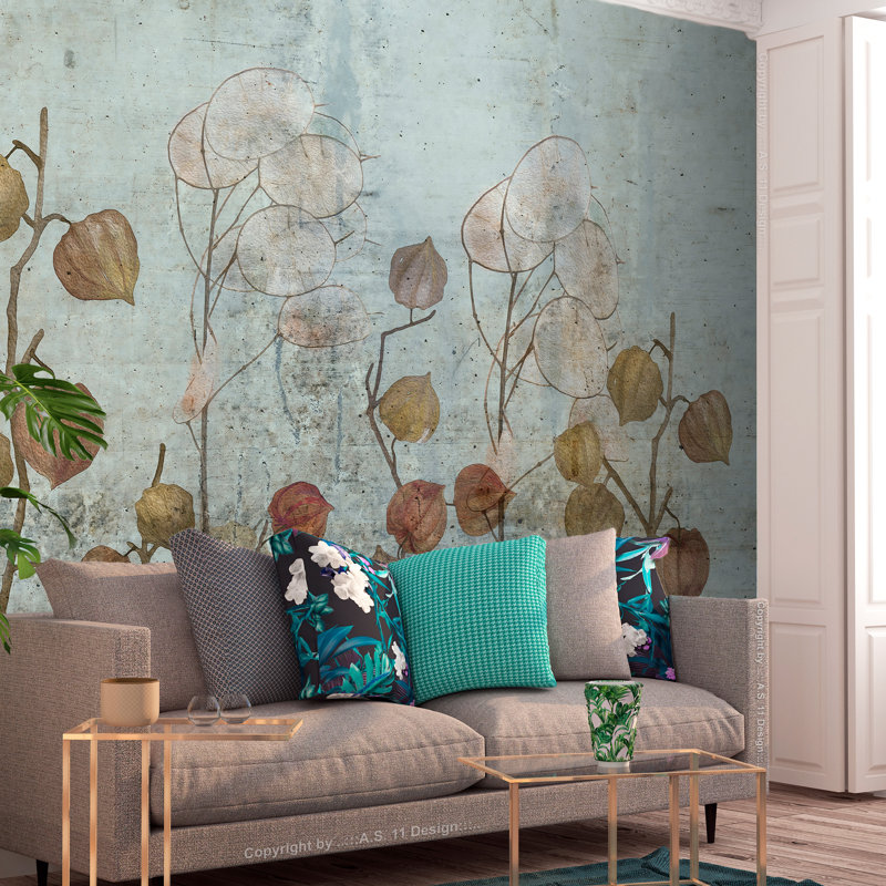 Fawnlily Peel & Stick Wall Mural, 82.7" L x 115.7" W