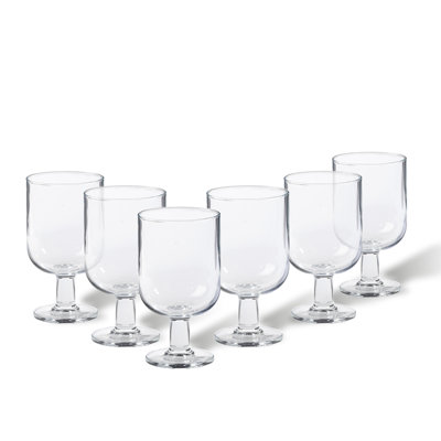 Safra All Purpose Wine Glasses, Clear
