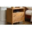 Shelli Modern 2-Drawer 28"W Solid Wood End Table with Built-in Power Outlet and USB Port (Set of 2)-1444990025
