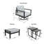 Ensemble de conversation avec canapé 7 pièces avec coussins Sunbrella® Suren-130889838-130889844-130889845
