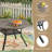 4-Person Outdoor Aluminum Patio Dining Set-732072772