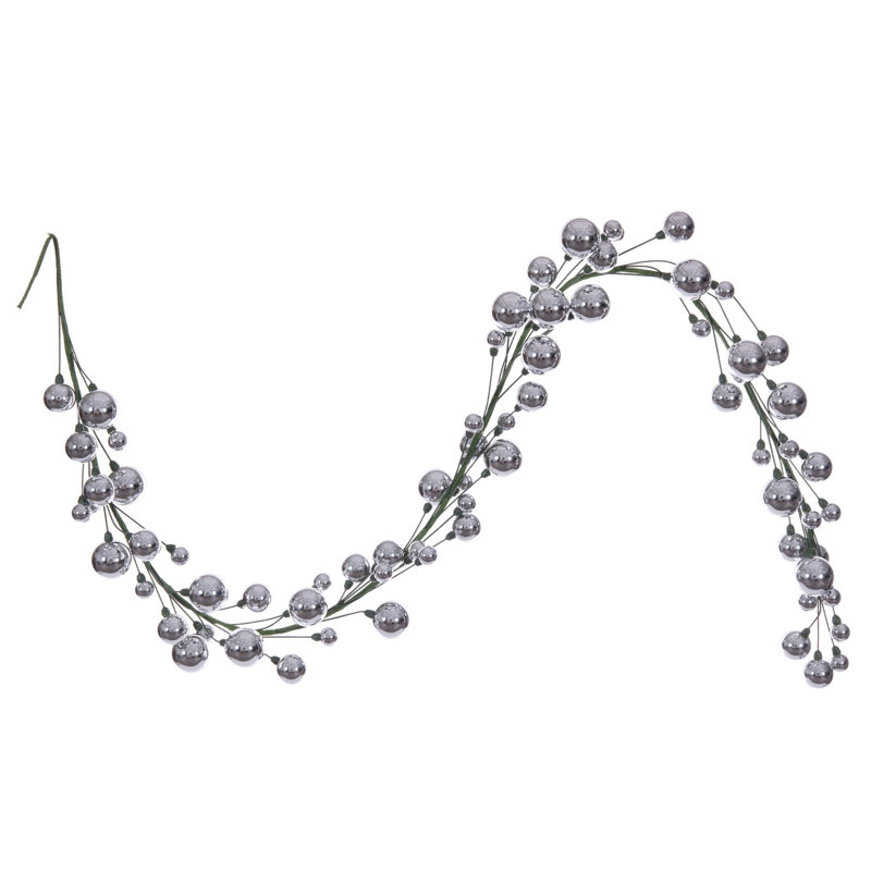 Guirlande Vickerman 6 pi., Argent argent