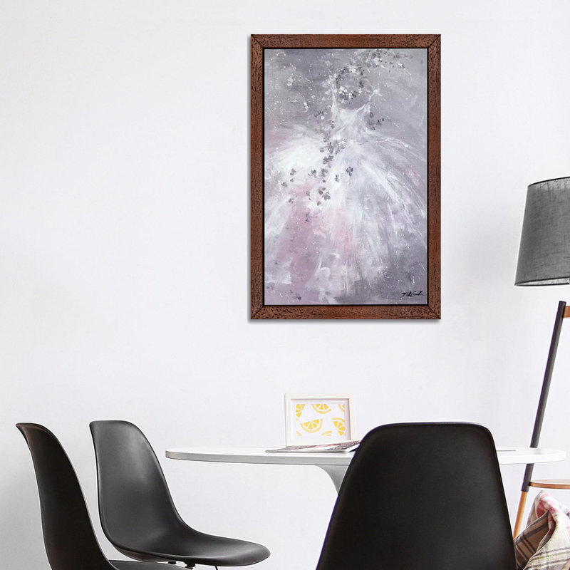 Lavender Dreams by Debi Coules - Painting on Canvas, 30.48 cm H x 45.72 cm W, Wrapped Canvas