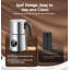 Teendow 900ml Electric Milk Frother Machine, Coffee Foamer Stainless Steel Milk Pitcher, Tea Stirrer, Hot And Cold Double,sliver