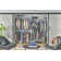 ShelfTrack 60" W - 96" W Closet System Starter Kit