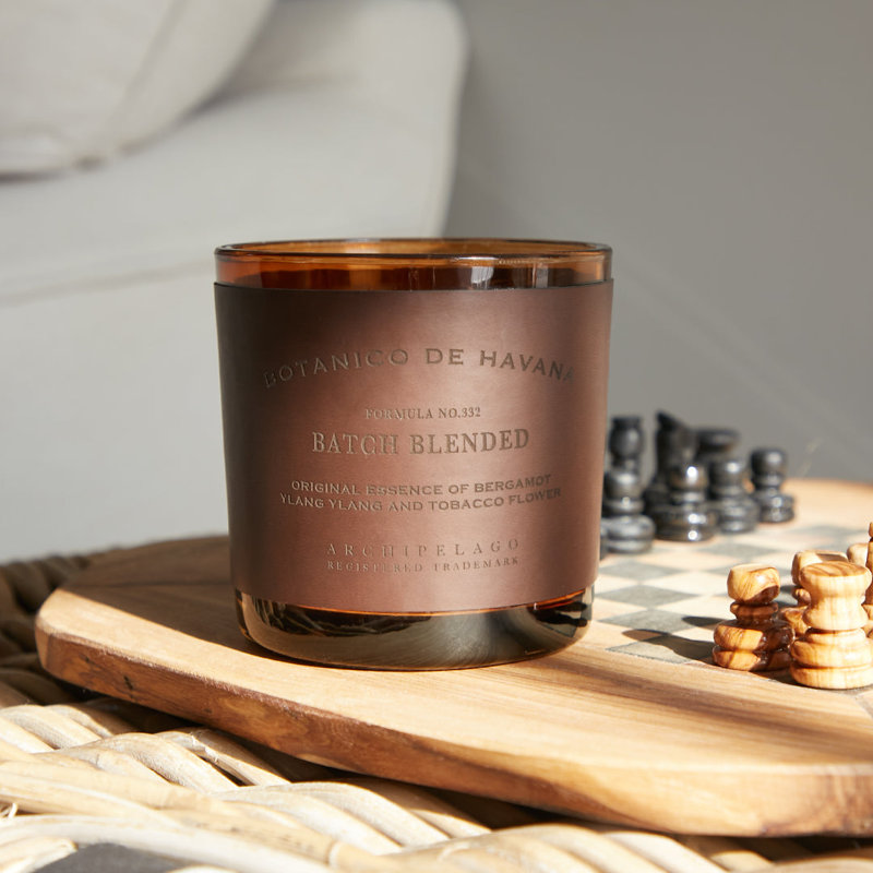 Botanico De Havana Letter Press Candle