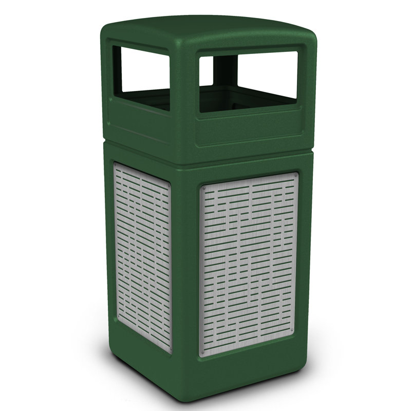 Poubelle 42 gallons precision series®, Vert forêt