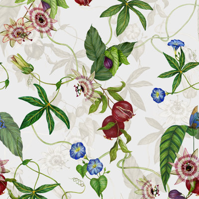 Figaro Botanical 10m x 53cm 3D Embossed Peel & Stick Tile