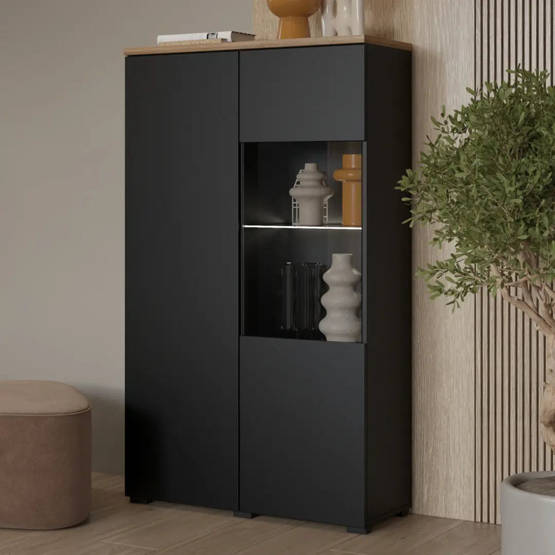 Display Cabinet, Black