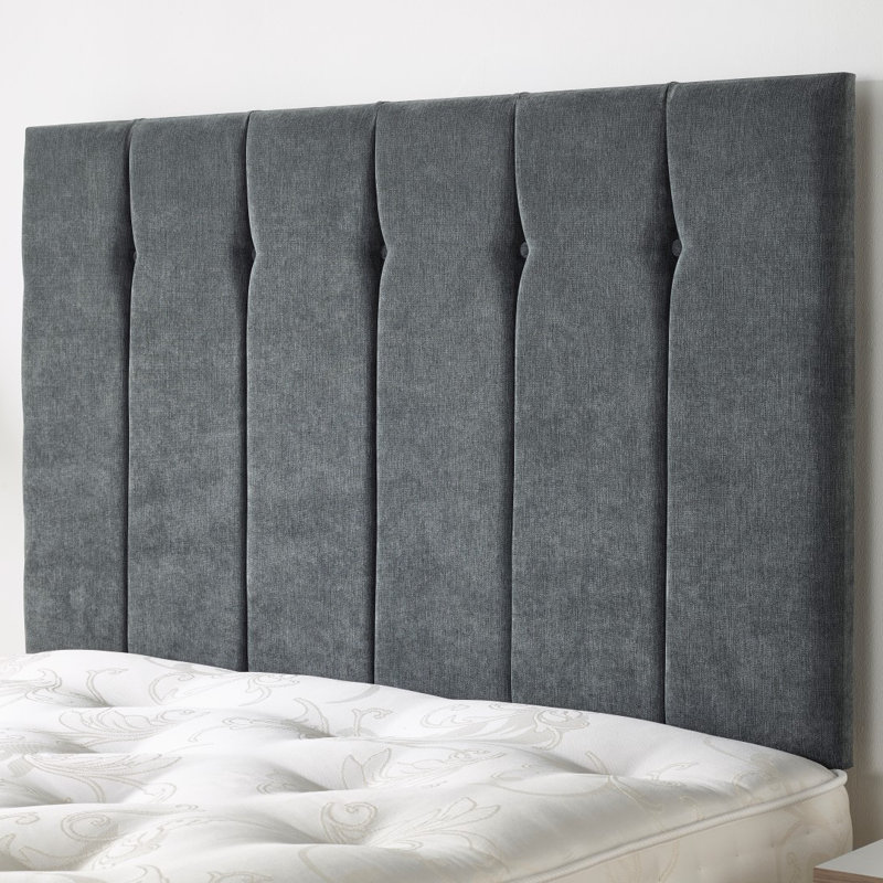 Pihu Upholstered Headboard, Single (3'), Granite