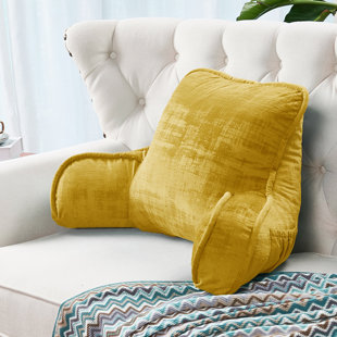 Housse et insert de coussin de lit texturé en velours
