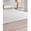 Upholstered Fabric Bed with Mattress-1814271319-1814271325