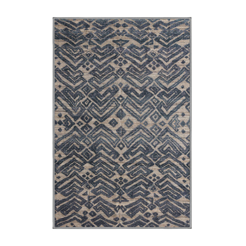 Tapis abstrait moderne 4774, Rectangle 8 pi x 10 pi