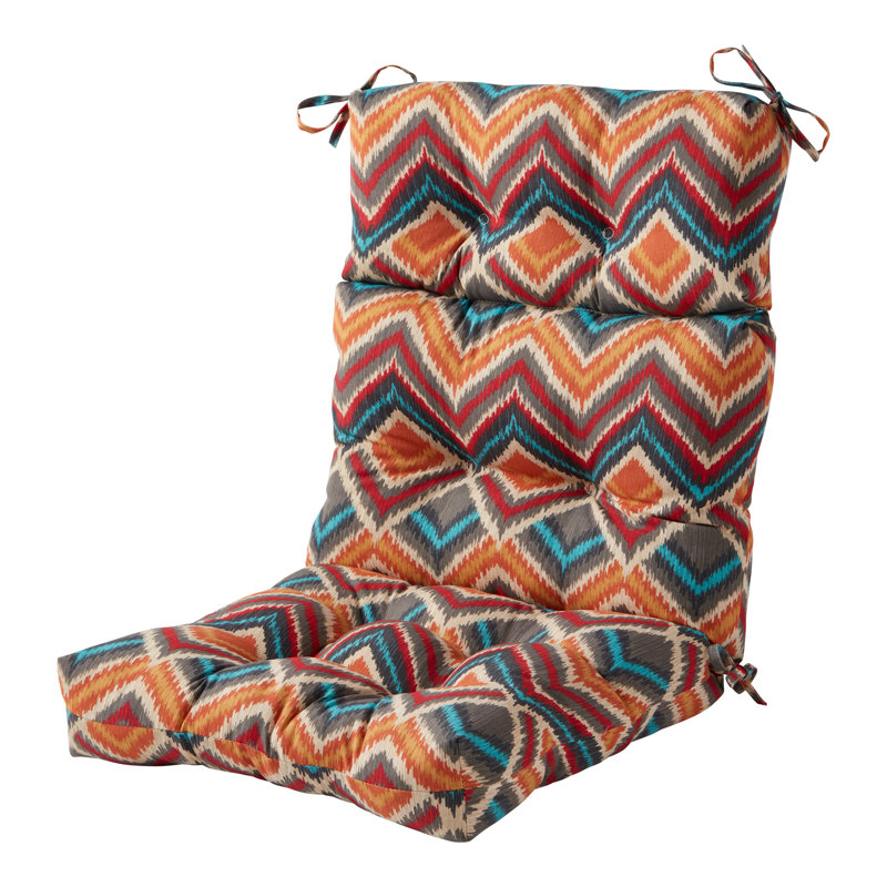 Lester Outdoor High Back Chair Cushion, Surreal, 1