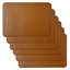 Ensemble de 4 napperons rectangulaires réversibles en similicuir 17 po x 12 po-767554796