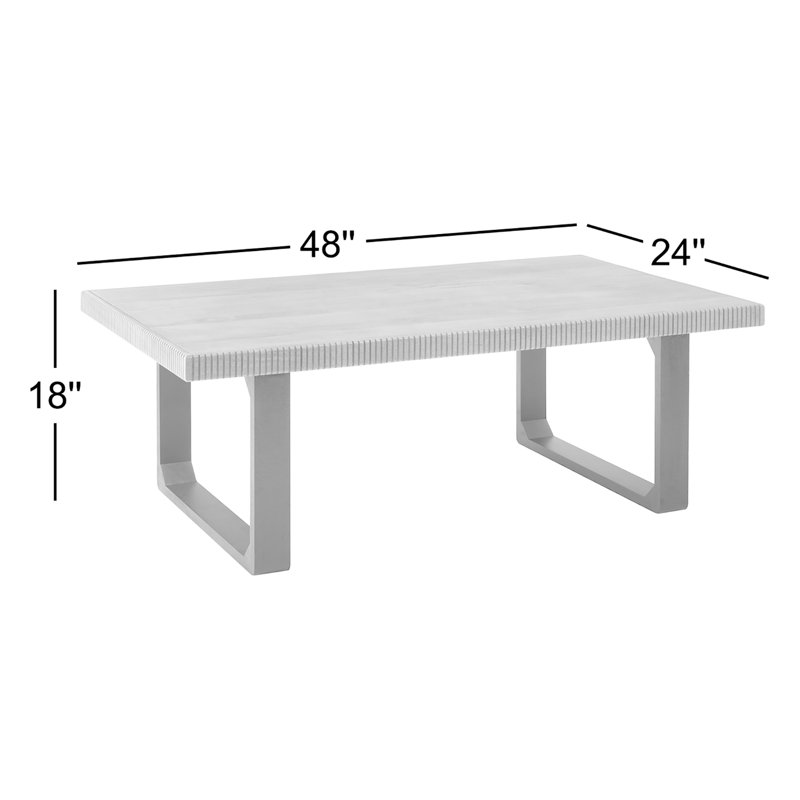 Table basse Urbana, Noir