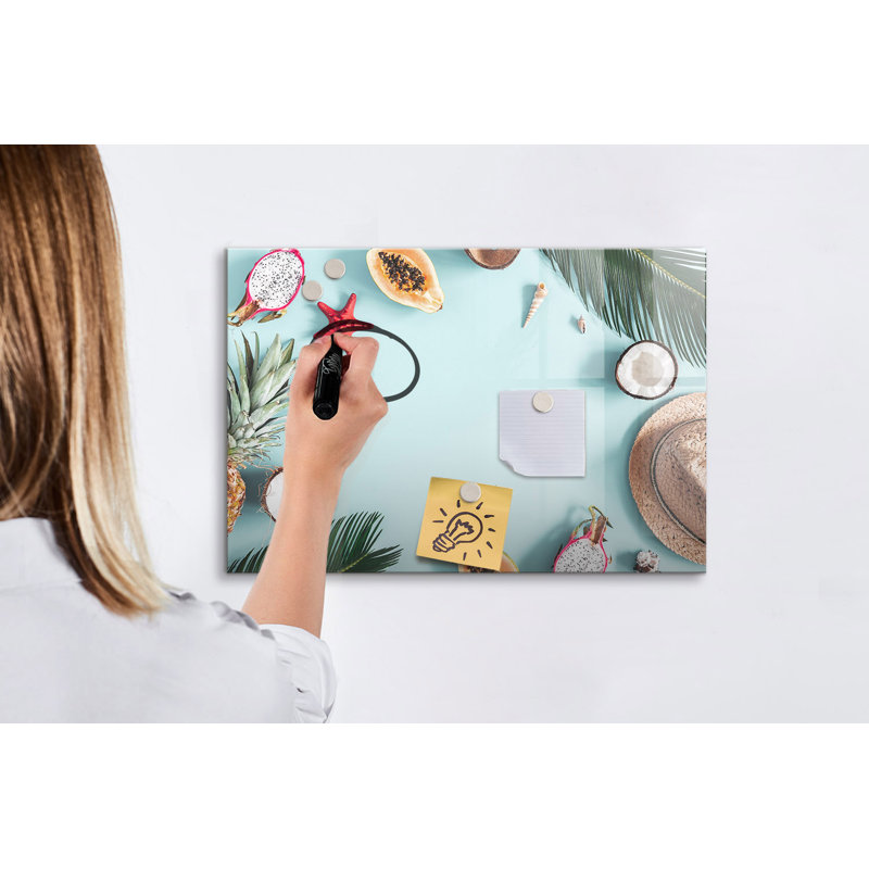 Magnetic Glass Dry Erase Board