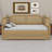 Traditional Style Rattan Daybed with 2 Drawers, Perfect for Limited Space and Guest Rooms-1033667184