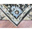Tapis carré angus en laine noué à la main 7 pi 10 po x 7 pi 10 po noir Angora 8291478A066F4149A3DEEAE5D4D60744