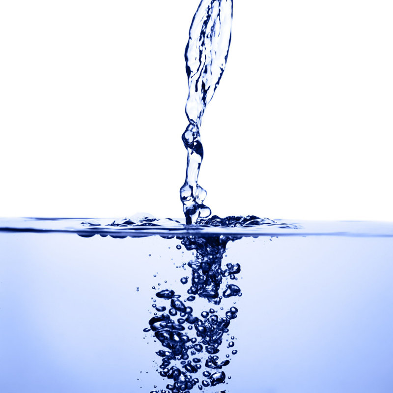 Clear Water - Photographie sur toile tendue, H 20 po x l 20 po