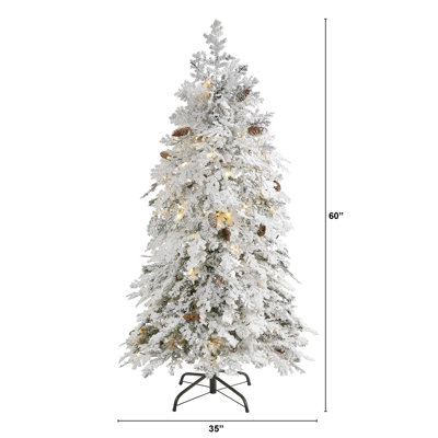 Lighted Artificial Christmas Tree