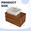 Meuble-lavabo flottant avec lavabo à vasque - Armoire simple murale 31,5 po, tiroir et rangement à fermeture en douceur