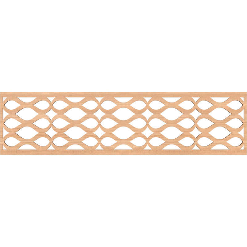 Moulure de panneau Somerset, Noyer blanc, H 12 po x l 47 po x P 0,375 po