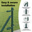 Hexagon Fence Green 10 M Steel-1629077400