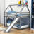 Parthenon Kids Twin Over Twin Bunk Bed-278002586
