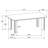 Brown Rectangular Wood Dining Table
