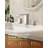 Waterfall Widespread Bathroom Faucet with Drain Assembly-95110730