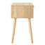 Table de chevet 1 tiroir en brun