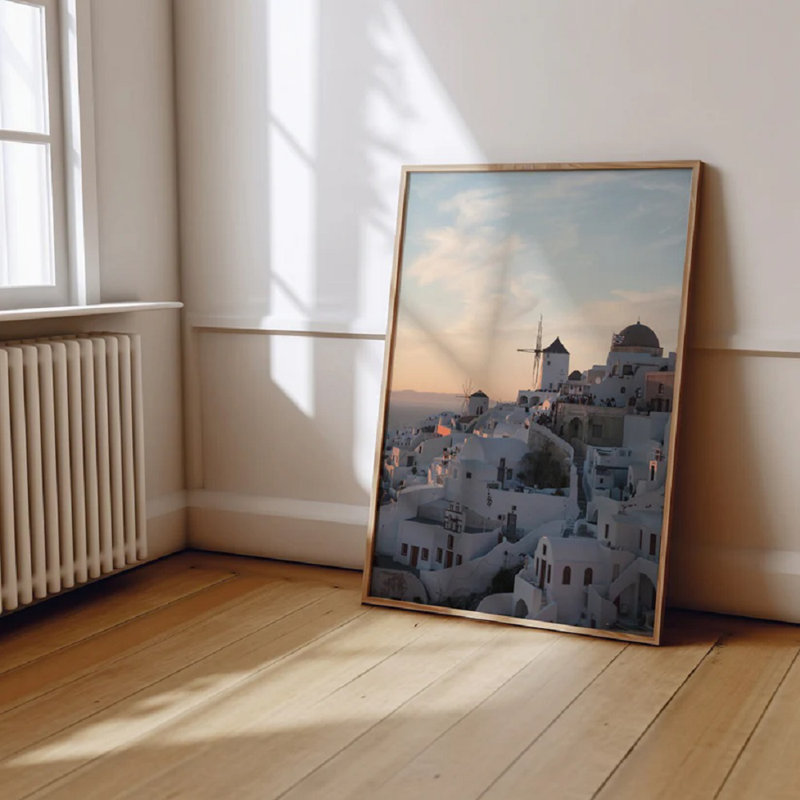 Greece Travel Print 5, 30cm H x 21cm W