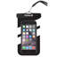 Hurley Water Proof Smart Phone Pouch White and Black Printed