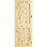 Porte standard en bois massif lambrissé