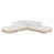 Tissu chenille crème sélectionné