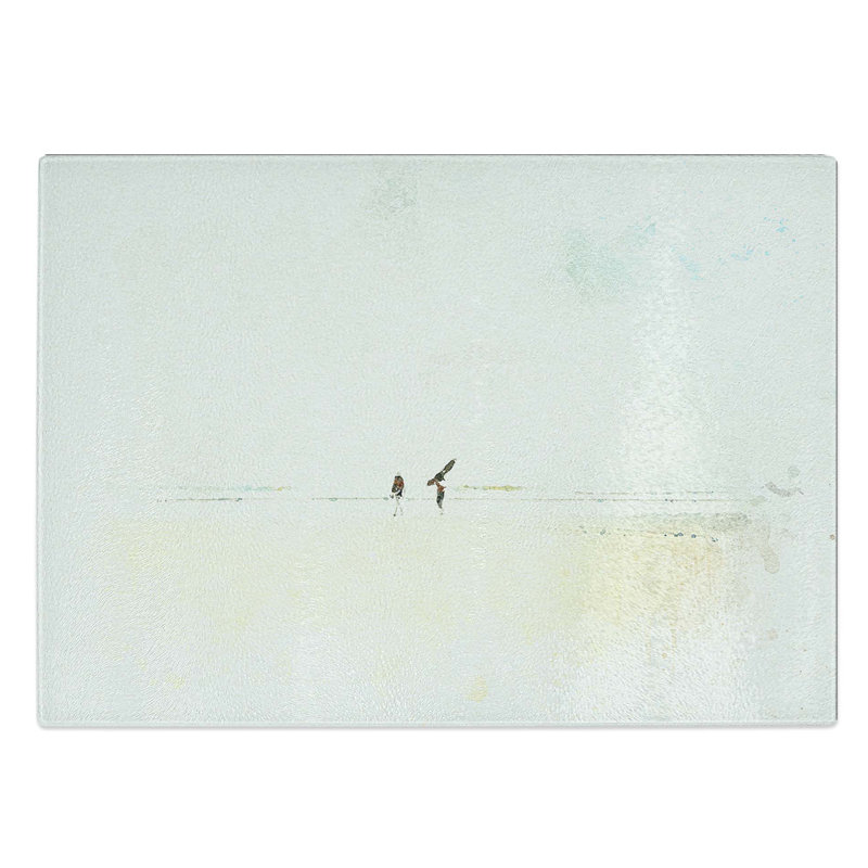 Glass Heading To The Surf in Abstract Chopping Board, 39 cm W x 28.5 cm L