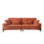 103 pouces de profondeur pour diverses pièces. Oreillers inclus. Siège spacieux. Tissu respirant. Cadre en bois massif. Capacité de charge de 600 livres. Facile à assembler. Rouge brique 3 sièges. 24 eucalyptus en velours nuage