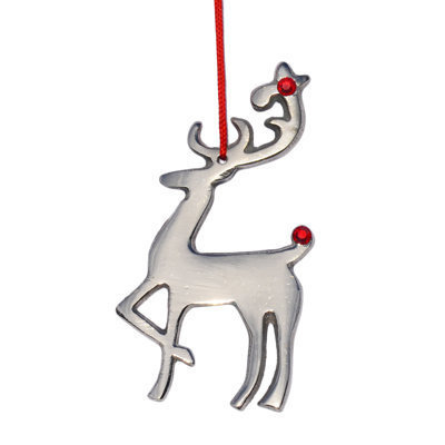 4.5'' Handmade Metal Hanging Figurine Ornament