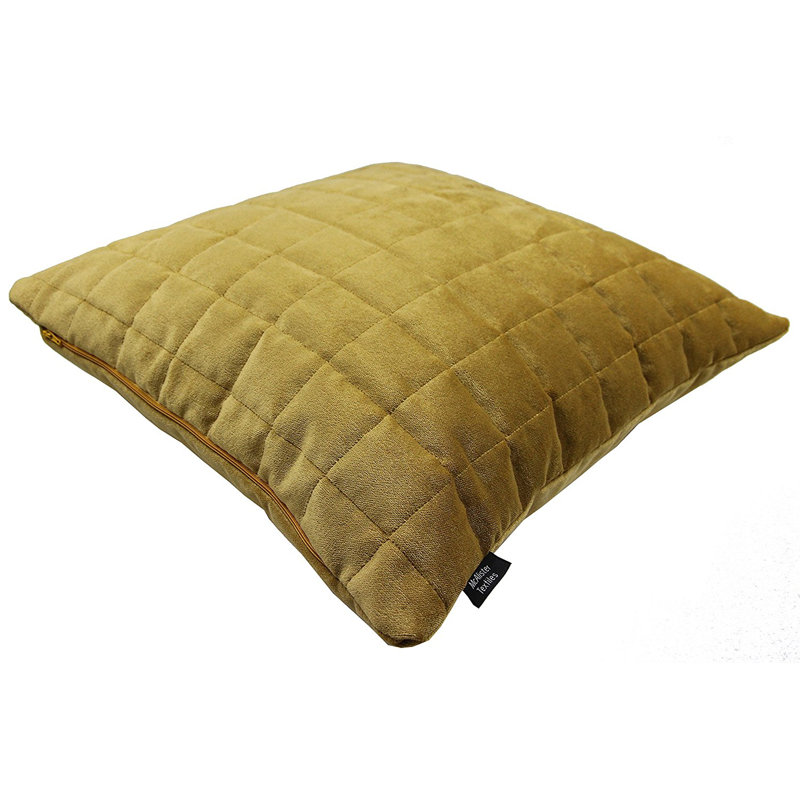 Mccants Square Cushion Cover, 49 x 49cm, Ochre Gold