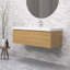Meuble-lavabo moderne à rayures avec lavabo simple-1629074916