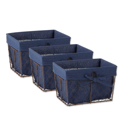 Gracie Oaks Decorative Basket