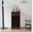 brown walnut color modular 24 wine bar cabinet Buffet Cabinet