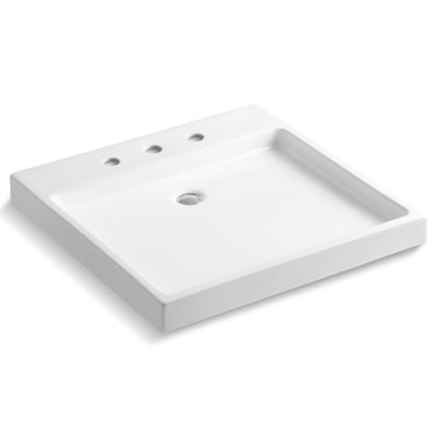 Purist® Ceramic Rectangular Drop-In Bathroom Sink