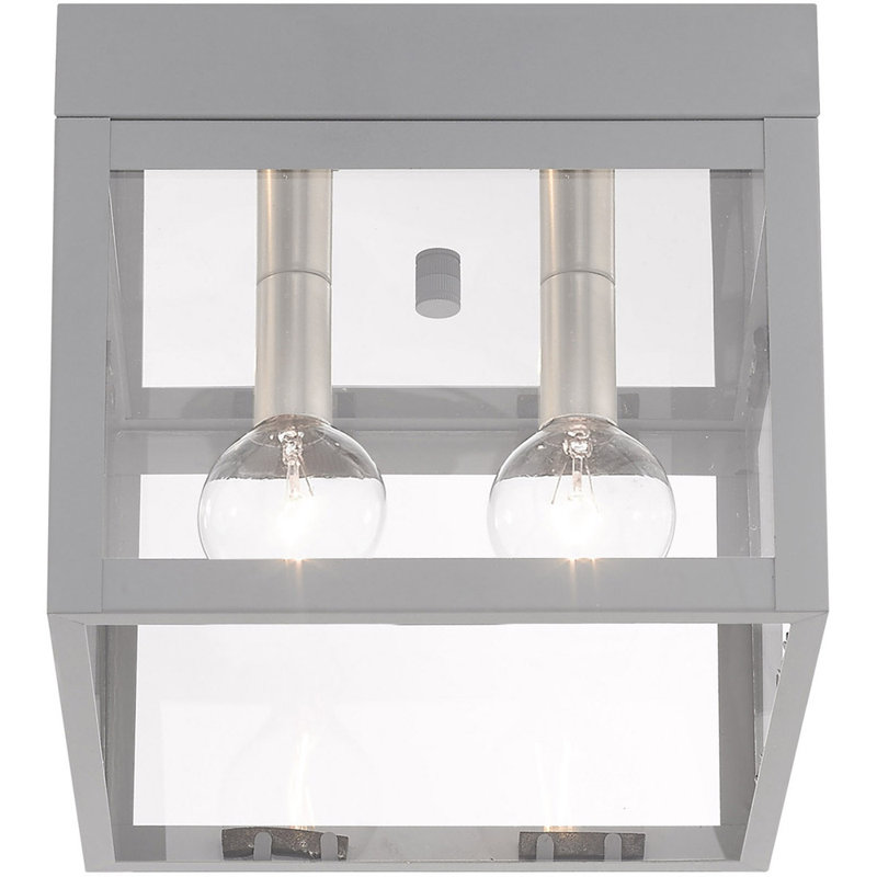 Anatolio Flush Mount, Nordic Gray