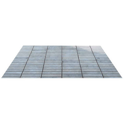 Color One 2x8 Glossy Lava Stone Tile