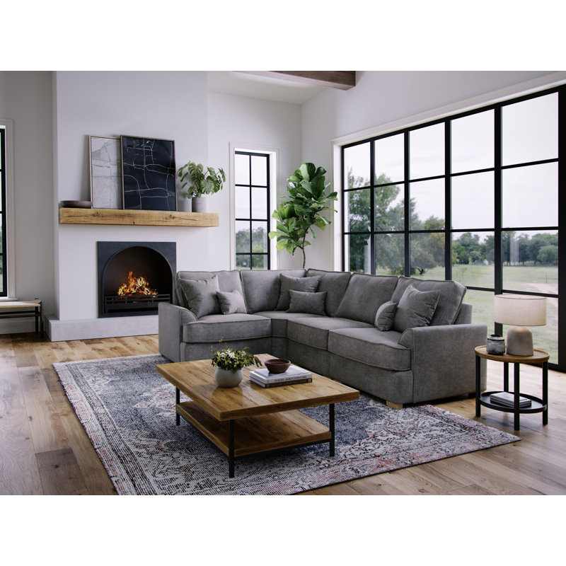 Chadwic 4 Seater Sofa, Left Hand Facing, Grey