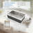 32 Inch Undermount Kitchen Sink, 32" W x 19" D Single Bowl Stainless Steel Handmade 16 Gauge Under Counter Kitchen Sink Basin-124593760