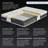 Queen Size Mattress, Medium Firm Hybrid Pocket Spring Mattresses, Pillow Top Mattresses In a Box-1350487375-1350249867