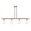 Luminaire suspendu pour îlot de cuisine 4 lumières Fiennes-1513052652-1509362454